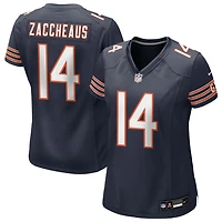 Olamide Zaccheaus Women's Nike Navy Chicago Bears Custom Game Jersey