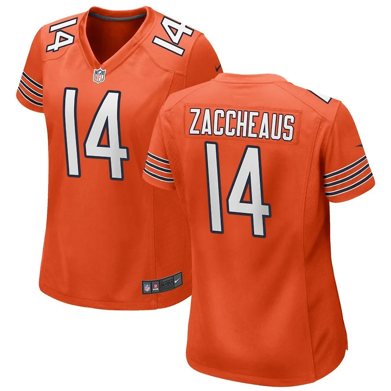 Olamide Zaccheaus Women's Nike Orange Chicago Bears Alternate Custom Game Jersey