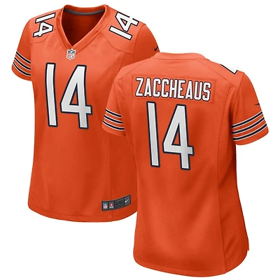 Olamide Zaccheaus Women's Nike Orange Chicago Bears Alternate Custom Game Jersey