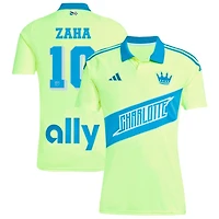 Wilfried Zaha Men's adidas Yellow Charlotte FC 2025 Third Replica Custom Jersey