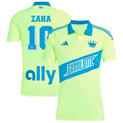 Wilfried Zaha Men's adidas Yellow Charlotte FC 2025 Third Replica Custom Jersey