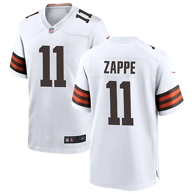 Bailey Zappe Men's Nike White Cleveland Browns Custom Game Jersey