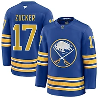 Jason Zucker Men's Fanatics Royal Buffalo Sabres Home Premium Custom Jersey