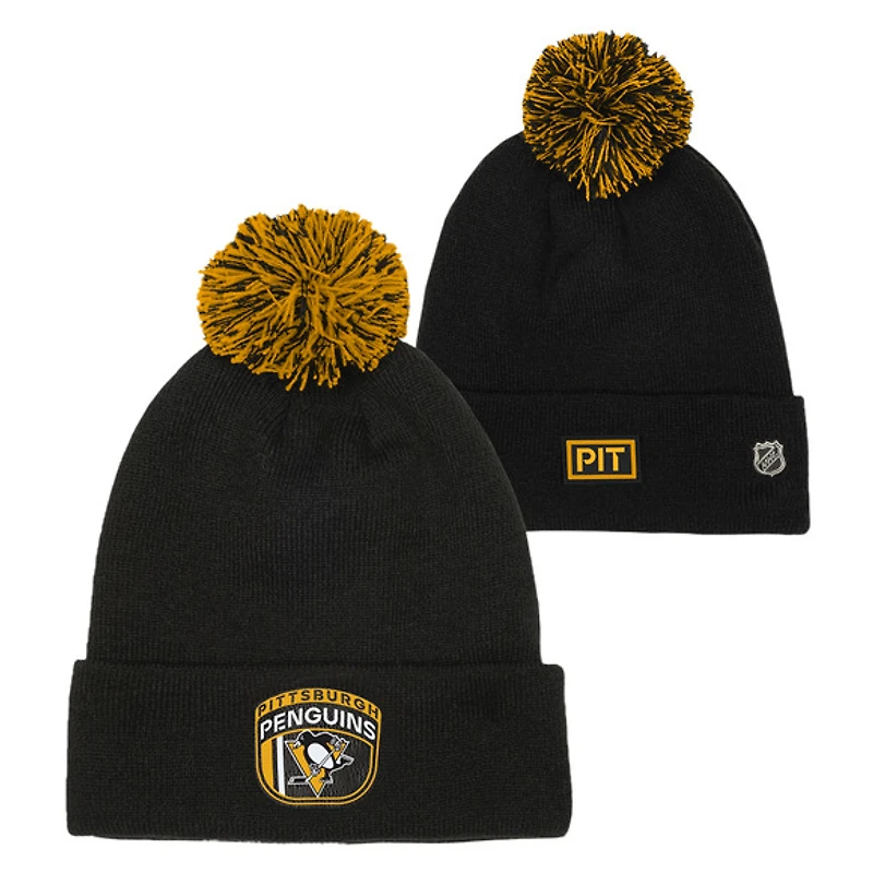 LNH Draft 2024 - Tuque à revers avec pompon pour junior