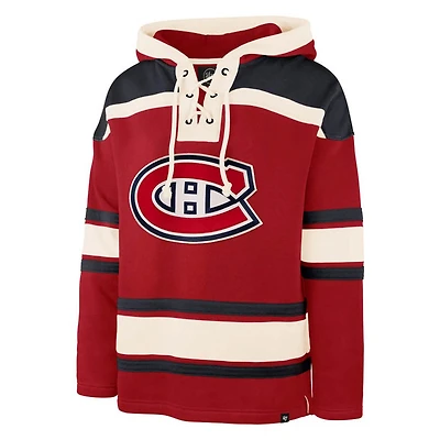 Superior Lacer Canadiens de Montréal Caufield - Chandail à capuchon pour adulte