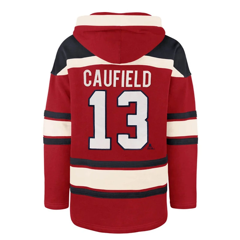 Superior Lacer Canadiens de Montréal Caufield - Chandail à capuchon pour adulte