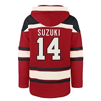 Superior Lacer Canadiens de Montréal Suzuki - Chandail à capuchon pour adulte