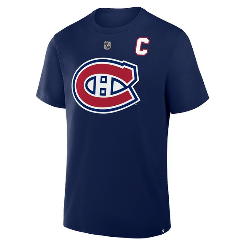 Authentic Stacked #14 Nick Suzuki - Adult NHL T-shirt