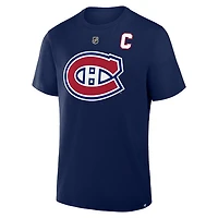 Authentic Stacked #14 Nick Suzuki - Adult NHL T-shirt