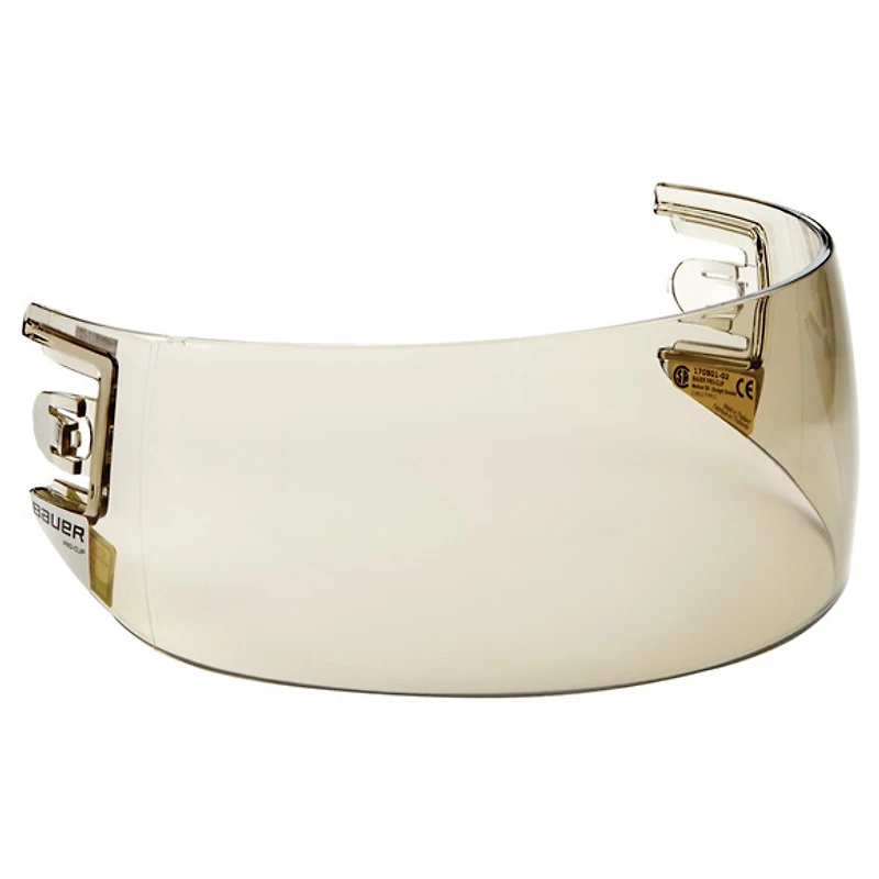 Pro-Clip Straight Cut - Demi-visière de hockey pour senior