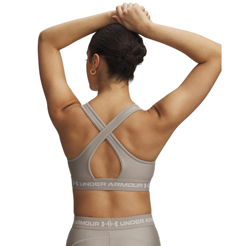 Armour Mid Crossback - Women's Sports Bra