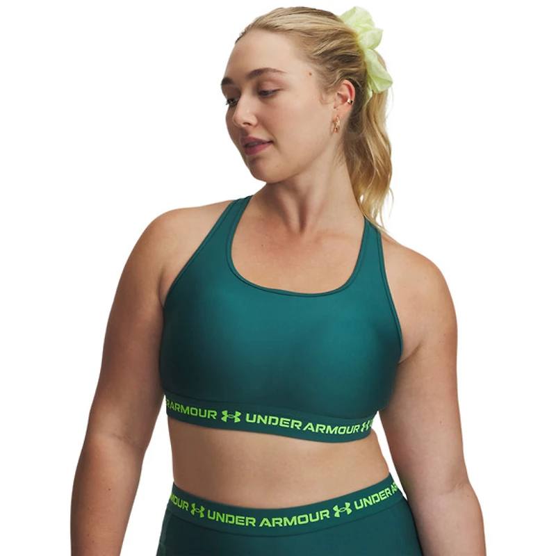 Armour Mid Crossback - Women's Sports Bra