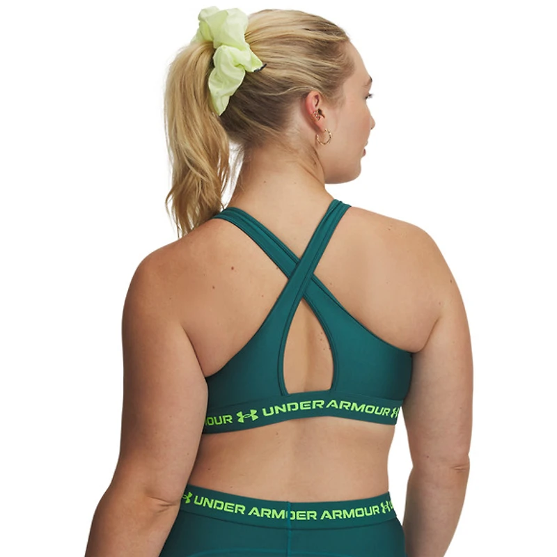 Armour Mid Crossback - Women's Sports Bra