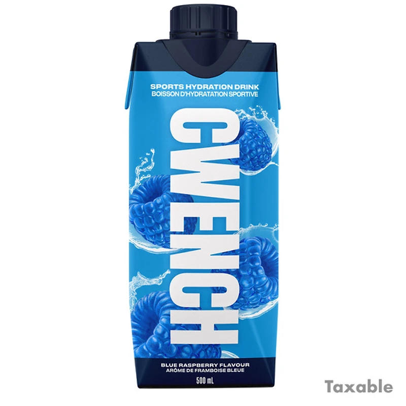 Framboise bleue 500 ml - Boisson  d'hydratation sportive