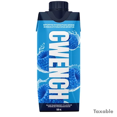 Framboise bleue 500 ml - Boisson  d'hydratation sportive