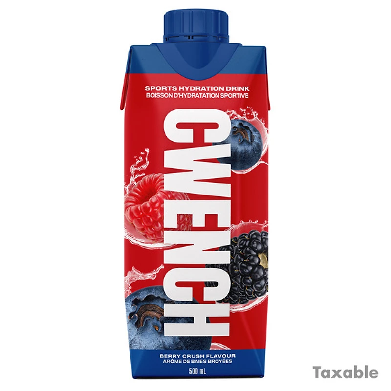 Baies broyées 500 ml - Boisson  d'hydratation sportive