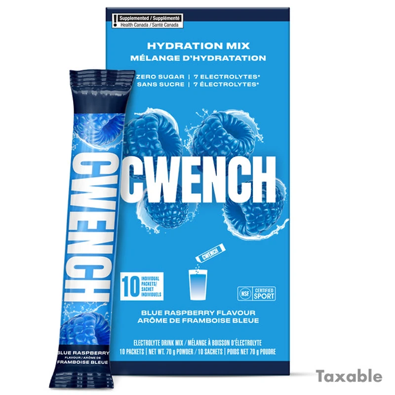 Framboise bleue 10 sachets - Mélange d'hydratation