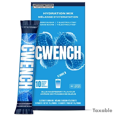 Framboise bleue 10 sachets - Mélange d'hydratation