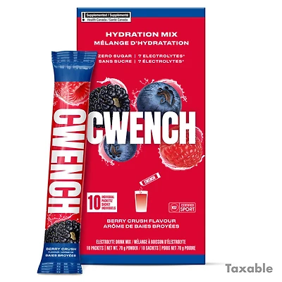 Baies broyées 10 sachets - Mélange d'hydratation