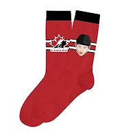 Cale Makar Team Canada - Adult Caricature Crew Socks