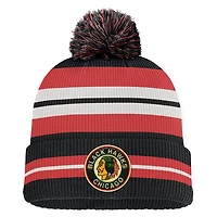 Decades - Tuque à revers avec pompon pour adulte