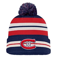 Decades - Tuque à revers avec pompon pour adulte