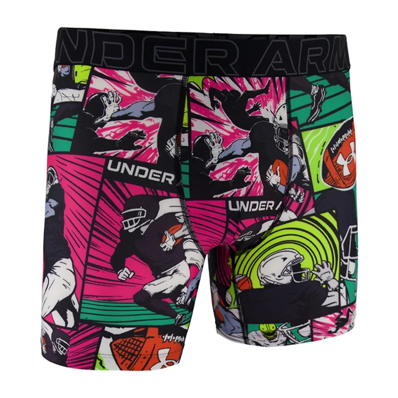 Performance Tech Mesh Graphic - Men's Fitted Boxer Shorts