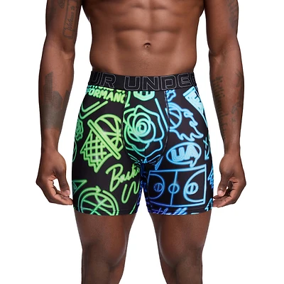 Performance Tech Mesh Graphic - Men's Fitted Boxer Shorts