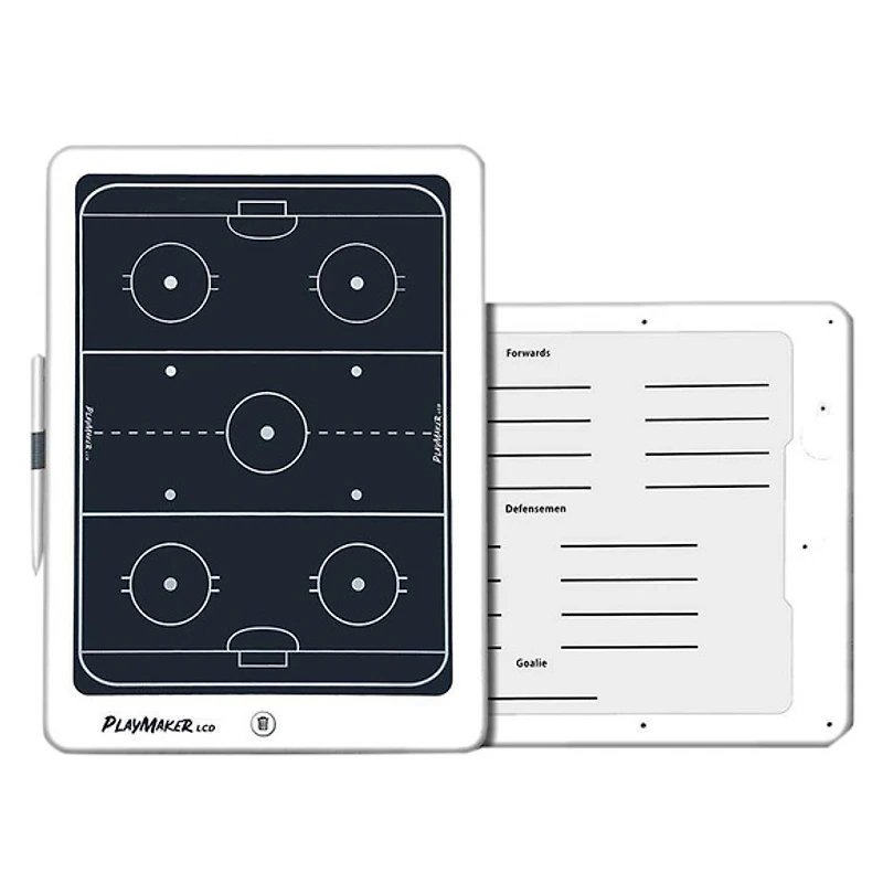 Playmaker LCD (14 po) - Tableau pour entraîneur de hockey