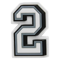 Jibbitz Number 2 - Crocs Shoe Charm