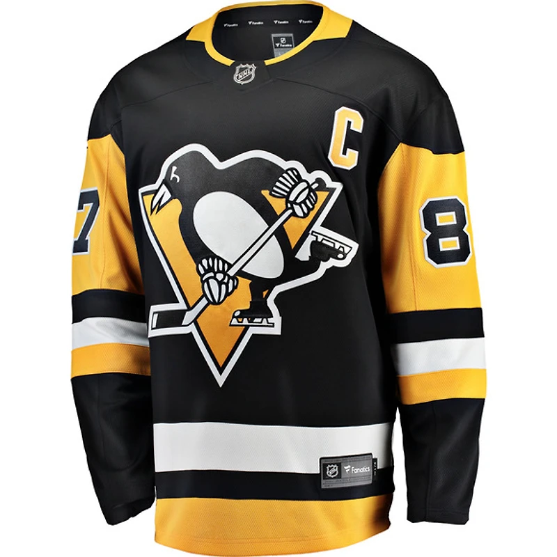 Breakaway Penguins Crosby - Chandail de hockey réplique pour homme
