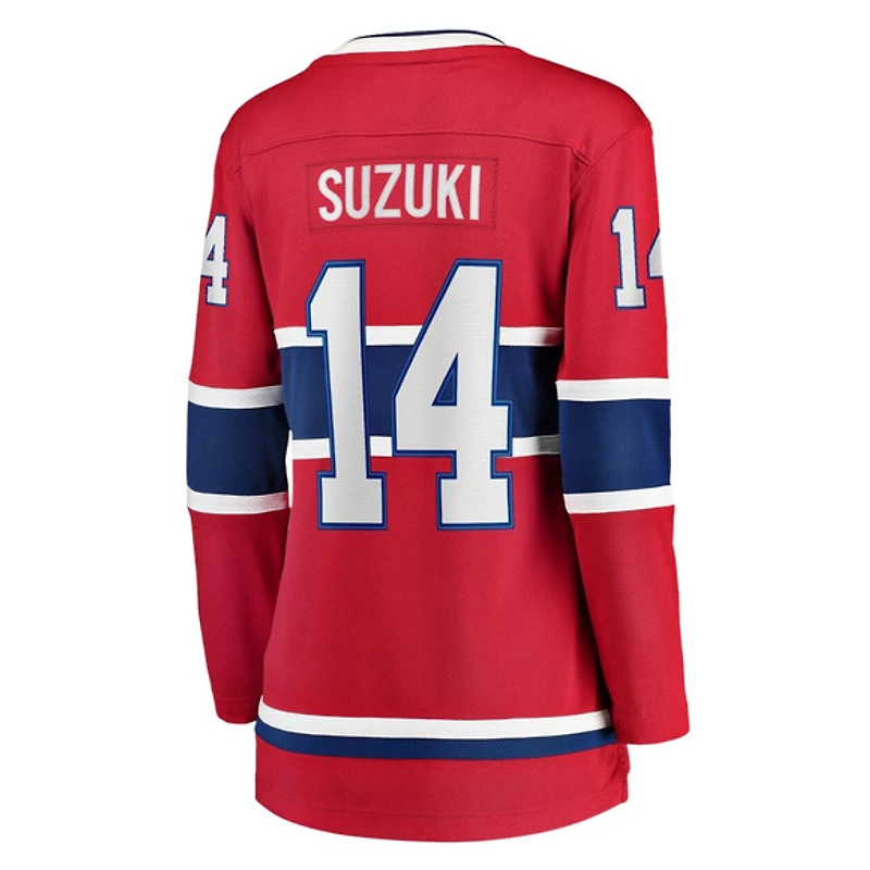 Breakaway Canadiens Suzuki (À domicile) - Jersey de hockey réplique pour femme