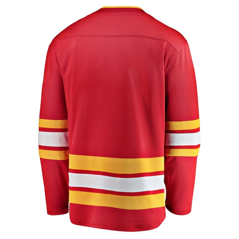 Breakaway Flames de Calgary - Chandail de hockey réplique pour homme