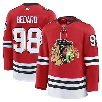 Premium Blackhawks Bedard - Chandail de hockey réplique pour homme
