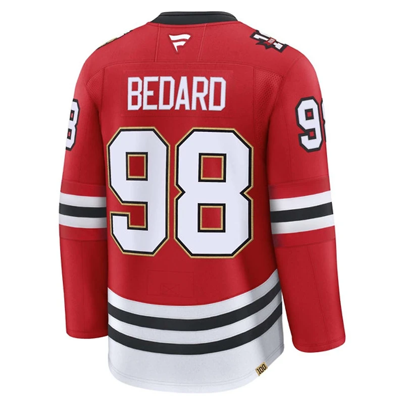 Premium Blackhawks Bedard - Chandail de hockey réplique pour homme