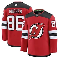 Premium Devils Hughes - Chandail de hockey réplique pour adulte