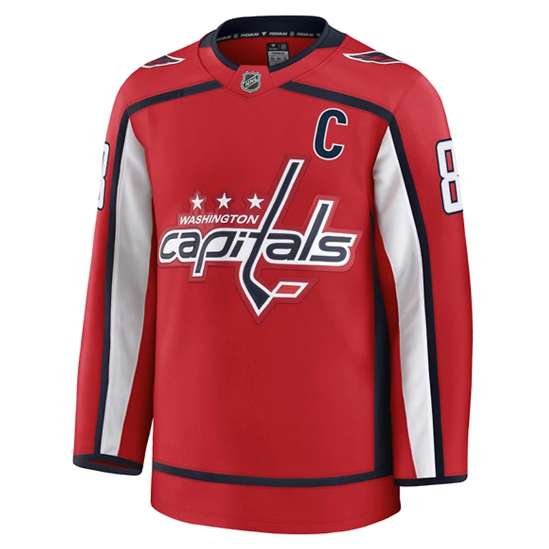 Premium Capitals Ovechkin - Chandail de hockey réplique pour adulte