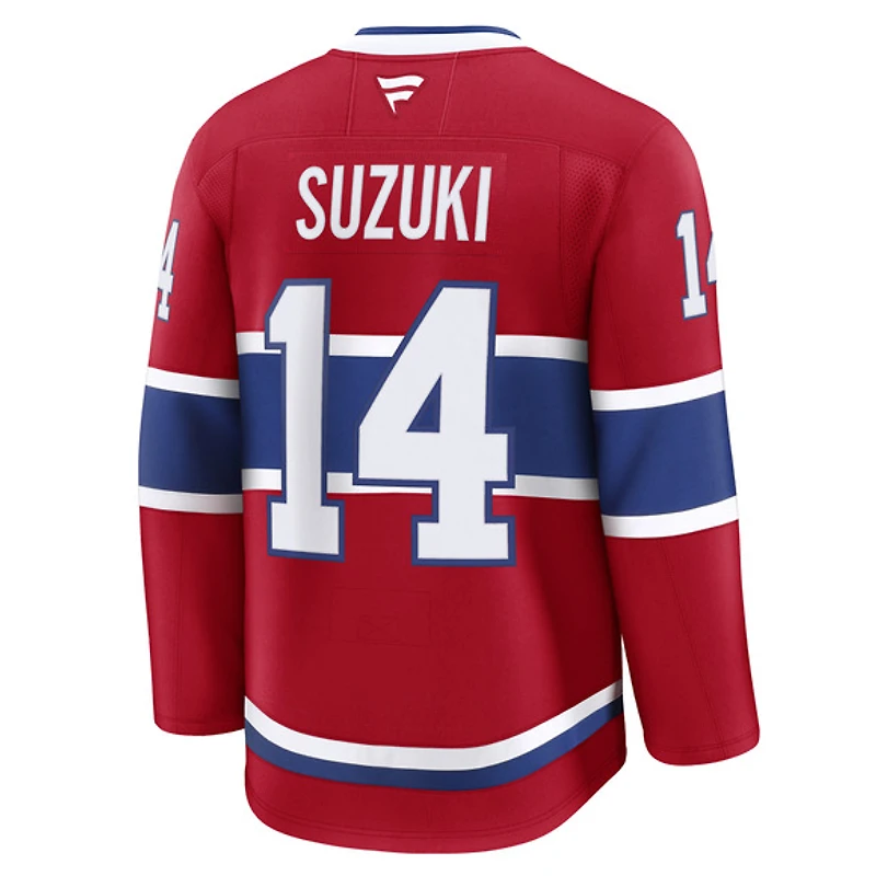 Premium Canadiens Suzuki - Chandail de hockey réplique pour adulte