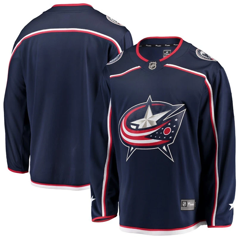 Breakaway Blue Jackets de Columbus - Jersey de hockey réplique pour homme