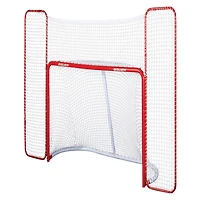 Performance - But de hockey avec écrans protecteurs