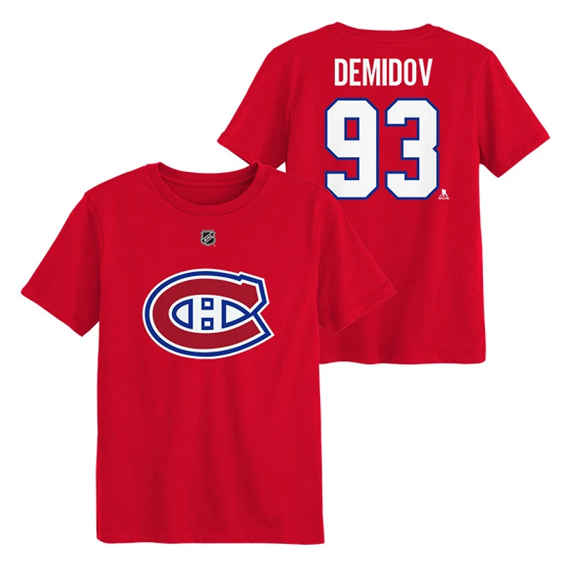 Ivan Demidov Montreal Canadiens - Kids' NHL T-Shirt