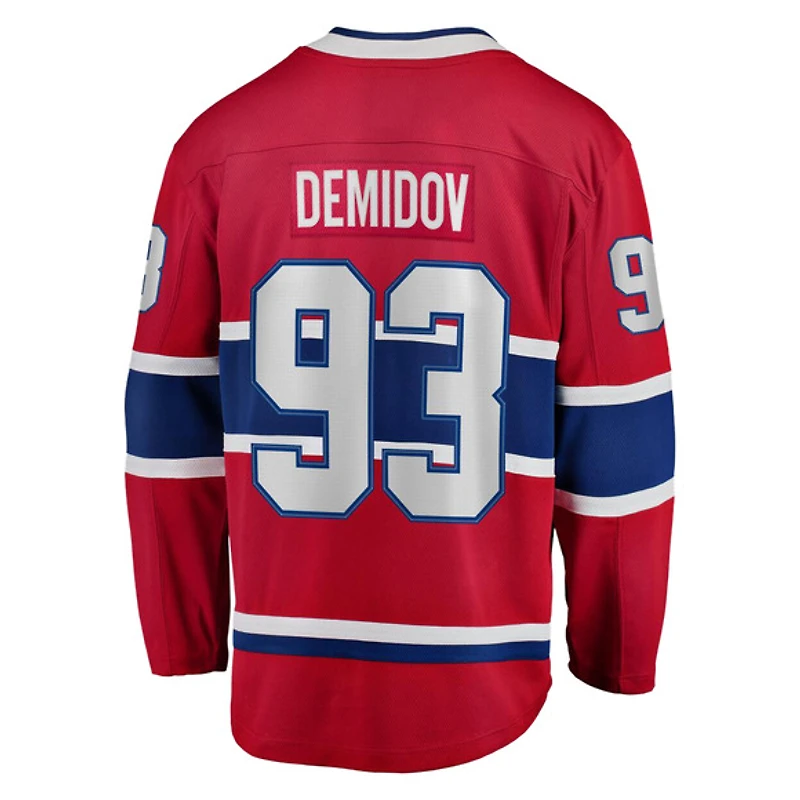 Breakaway Canadiens Demidov - Jersey de hockey la LNH