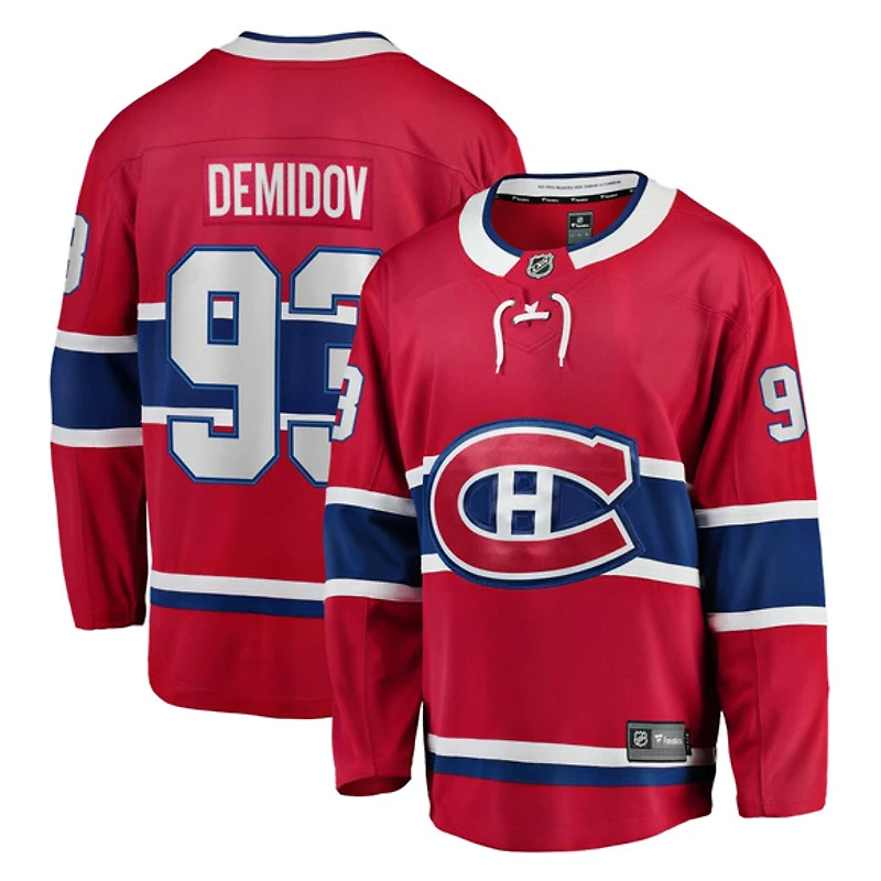 Breakaway Canadiens Demidov - Jersey de hockey la LNH
