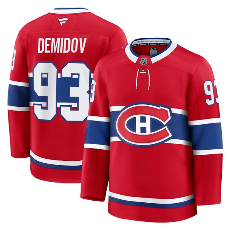 Premium Canadiens Demidov - Jersey de hockey réplique pour homme
