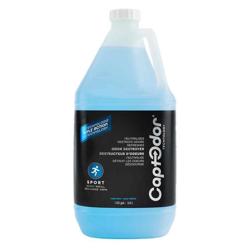 Sport 3,8 L - Solution anti-odeurs pour équipement
