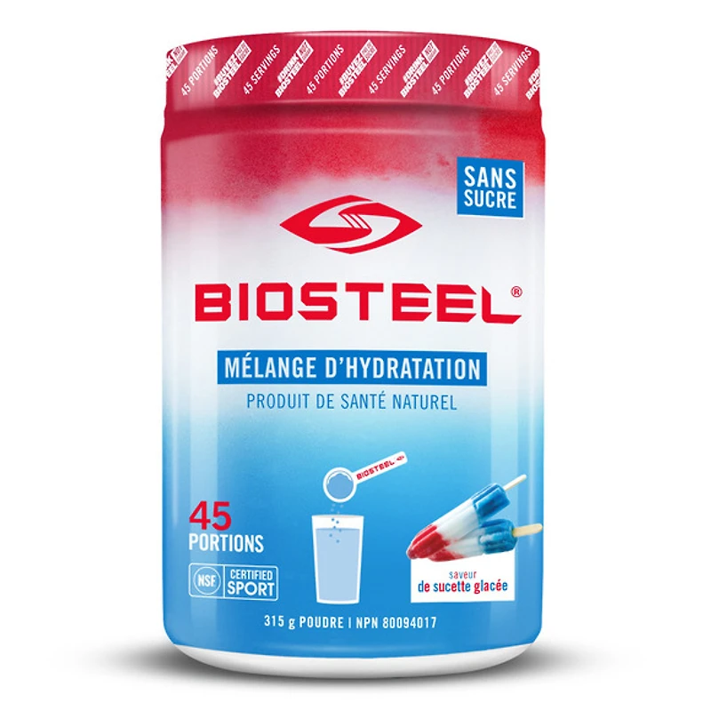 Mélange d'hydratation (315 g) - Ice Pop - Mélange pour sportif de haut niveau