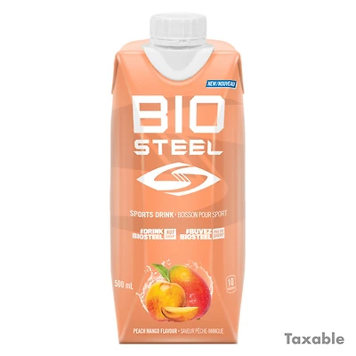 Pêche mangue 500 ml - Boisson sportive