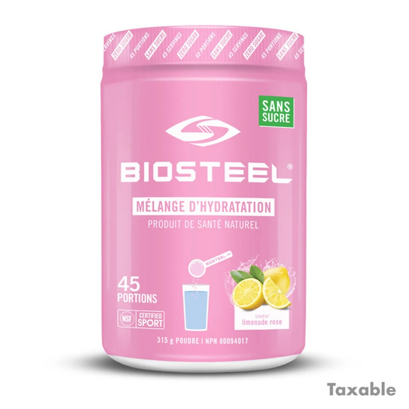 Limonade rose 315 g - Mélange pour sportif de haut niveau