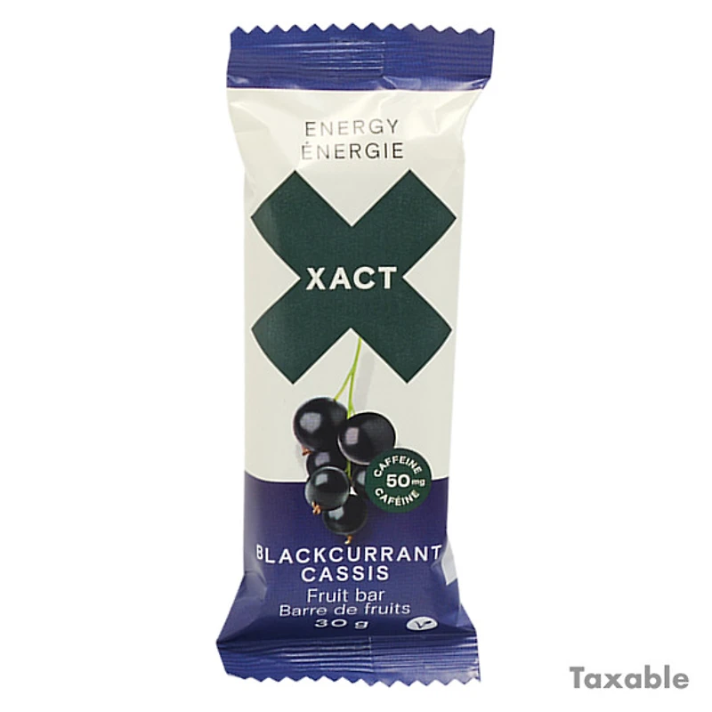 Cassis - Barre de fruit énergétique