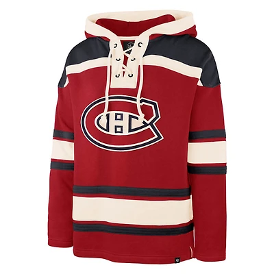Superior Lacer Canadiens de Montréal - Chandail à capuchon pour adulte
